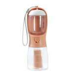 Easy carry portable dog water bottle for pet owners on the go

