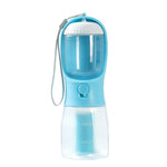 Portable puppy water dispenser for outdoor feeding and hydration